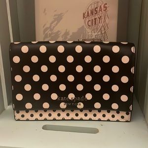 Kate spade polka dot crossbody